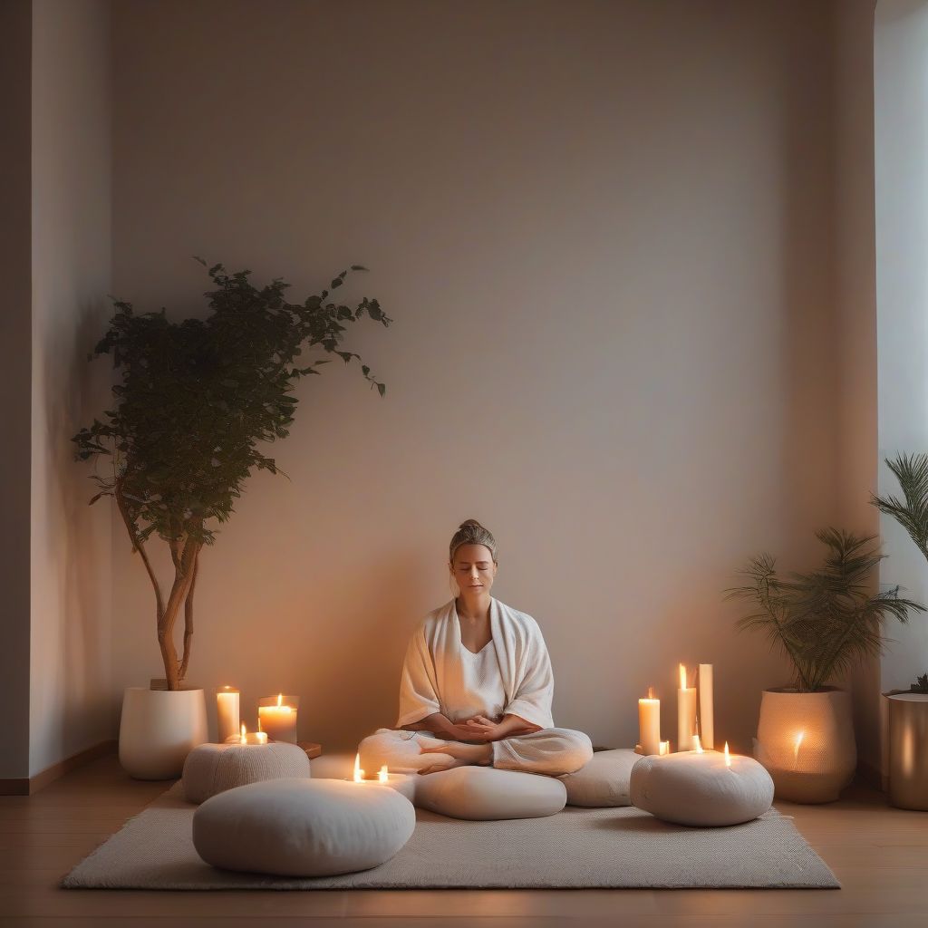 Peaceful Meditation Corner