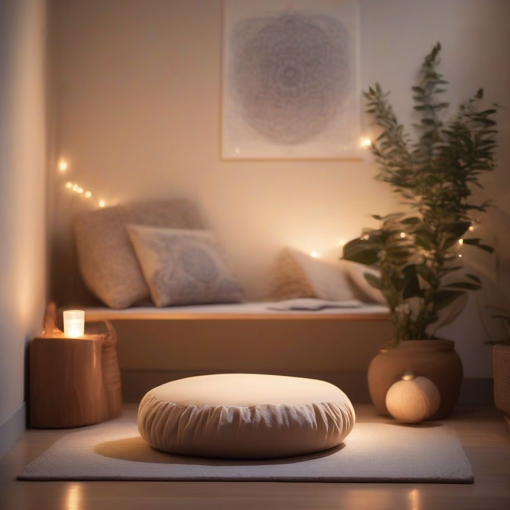 Peaceful Meditation Corner